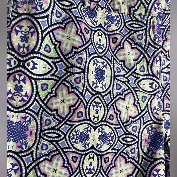 Talbots Geometric Floral Pattern Women’s Shorts Size 16 - Picture 4 of 11